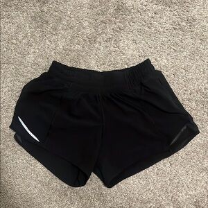 Women's Black Athletic Shorts